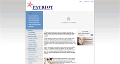 Desktop Screenshot of patriotlending.com